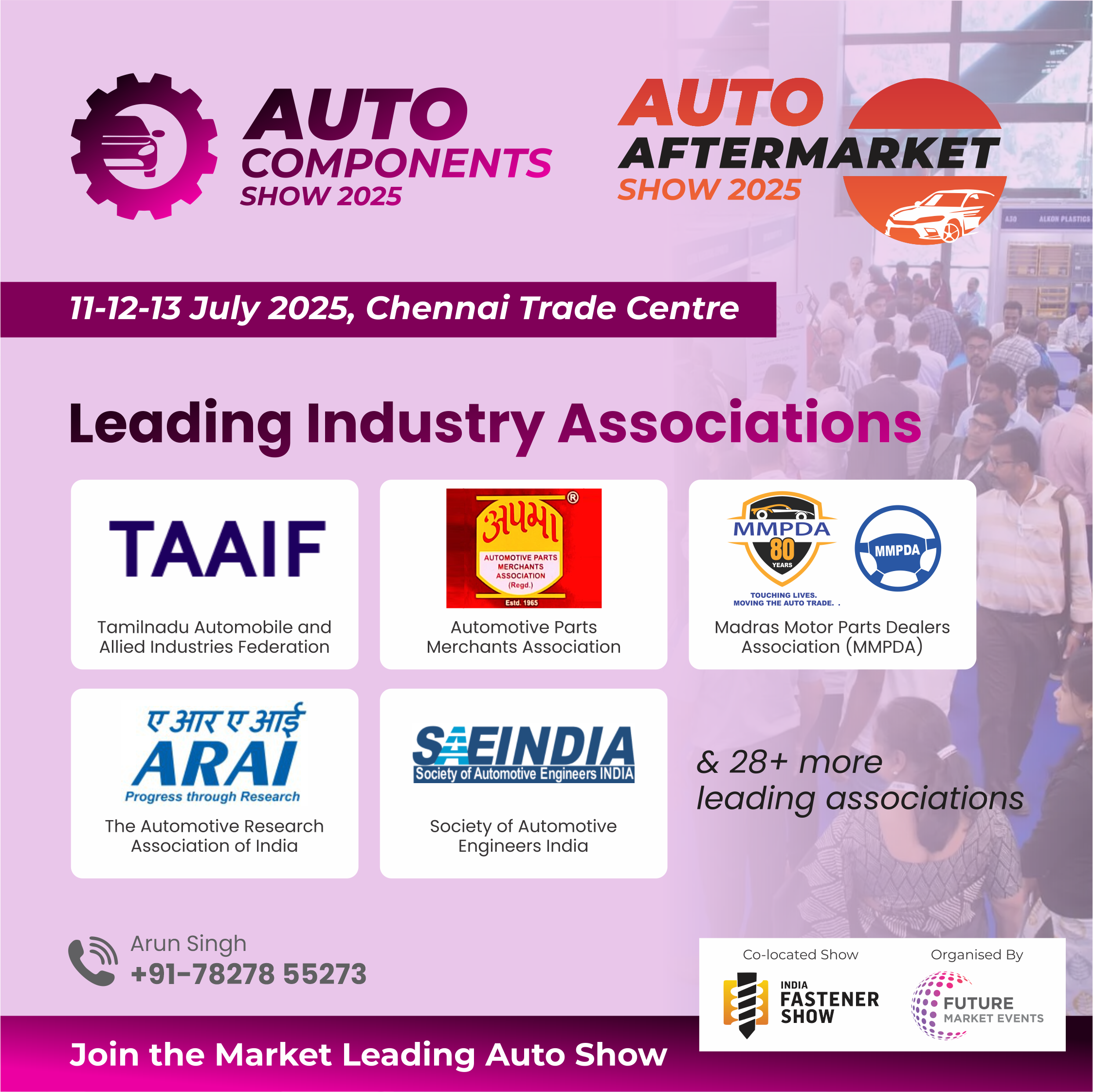 AUTO COMPONENTS SHOW 2025  11th to 13th July 2025