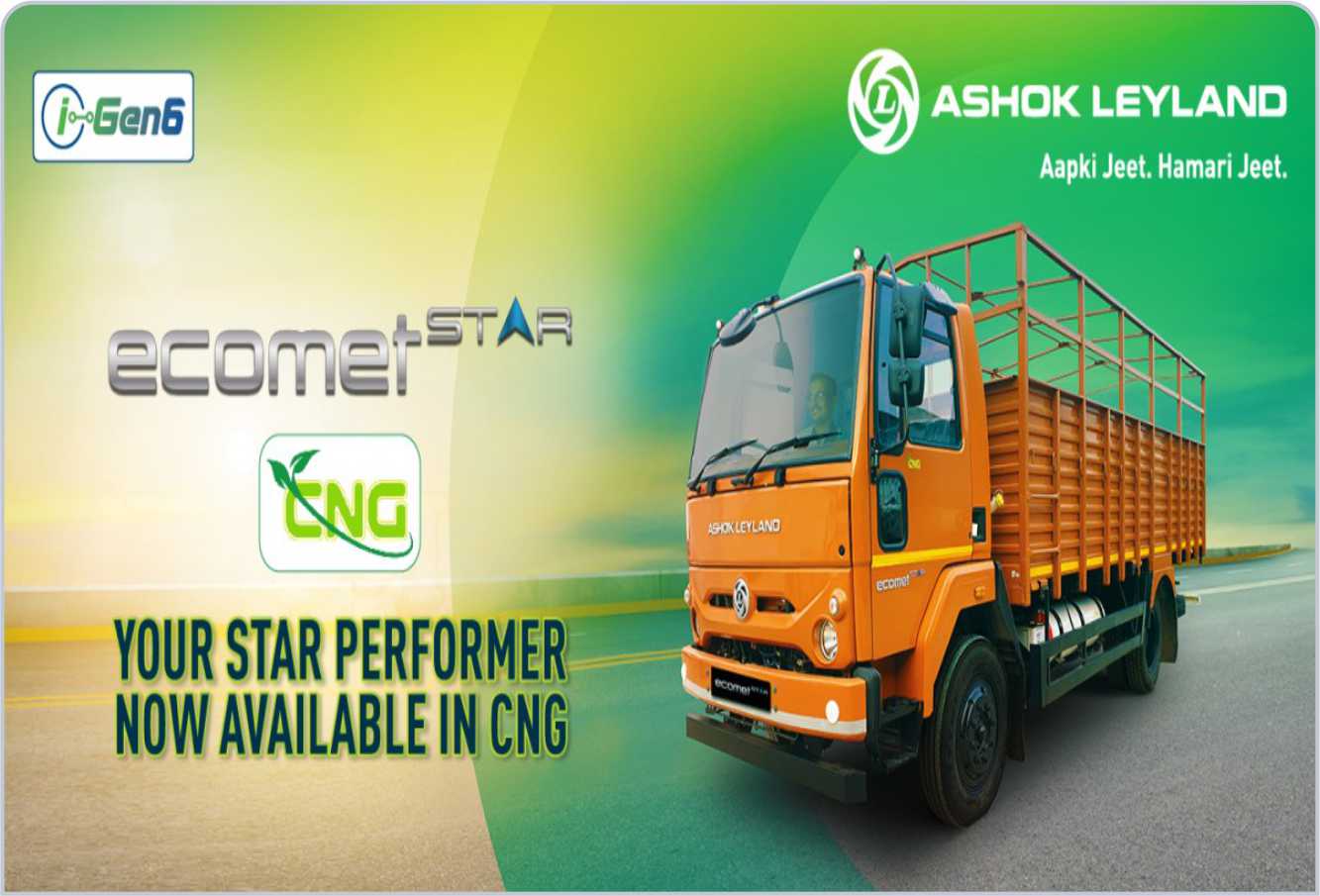 Ashok Leyland launches Ecomet STAR 1115 CNG truck